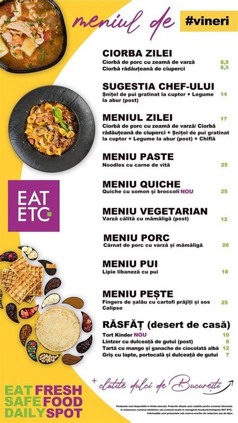 eat etc menu.